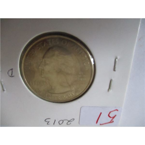 2013D USA 25 CENT