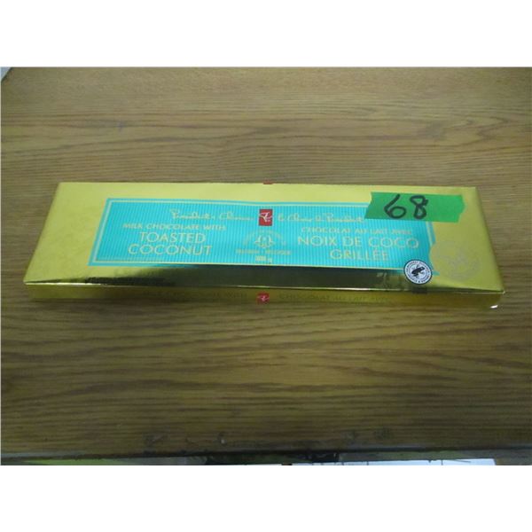 SHELF PULL (AS IS):  PC MILK CHOCOLATE WITH TOASTED COCONUT BAR (300G)