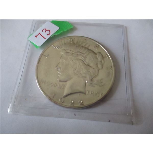 1922 USA SILVER DOLLAR