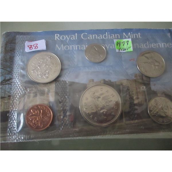 1977 PROOF CANADA MINT SEALED COIN SET