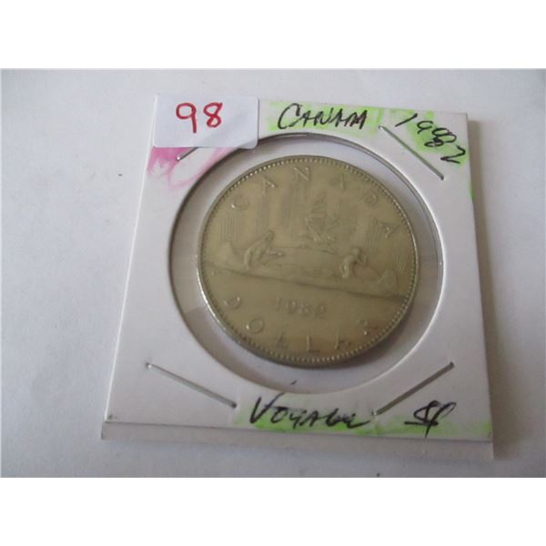 1982 CANADA VOYAGER DOLLAR