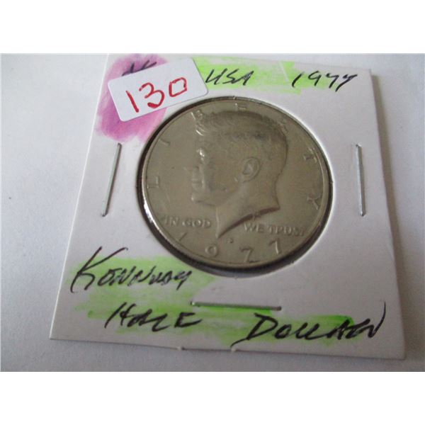 1977 KENNEDY USA HALF DOLLAR