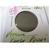 Image 2 : 1861 NOVA SCOTIA VICTORIAN LARGE PENNY