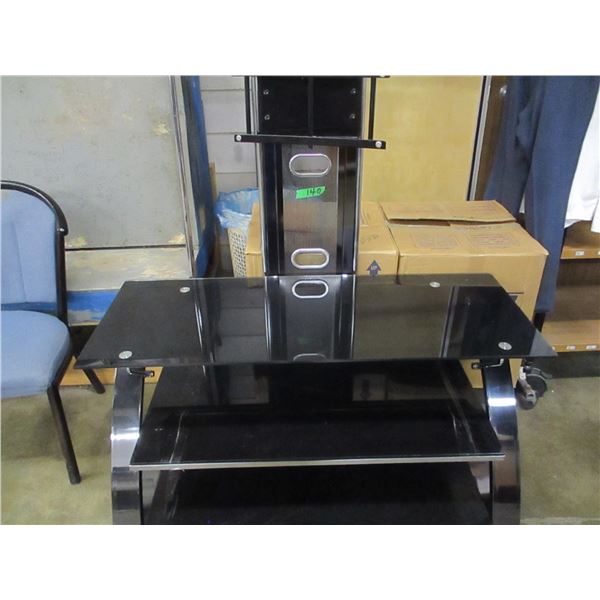 HD TV & STEREO STAND WITH TURNING MOUNT