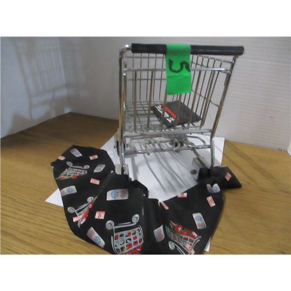 SHOPPING CART & TIE