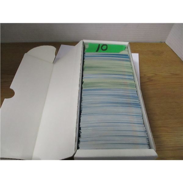 COLLECTABLE:  BOX C/W MIB BASEBALL CARDS