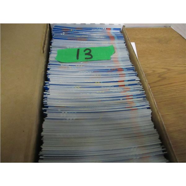 COLLECTABLE:  BOX C/W MIB BASEBALL CARDS