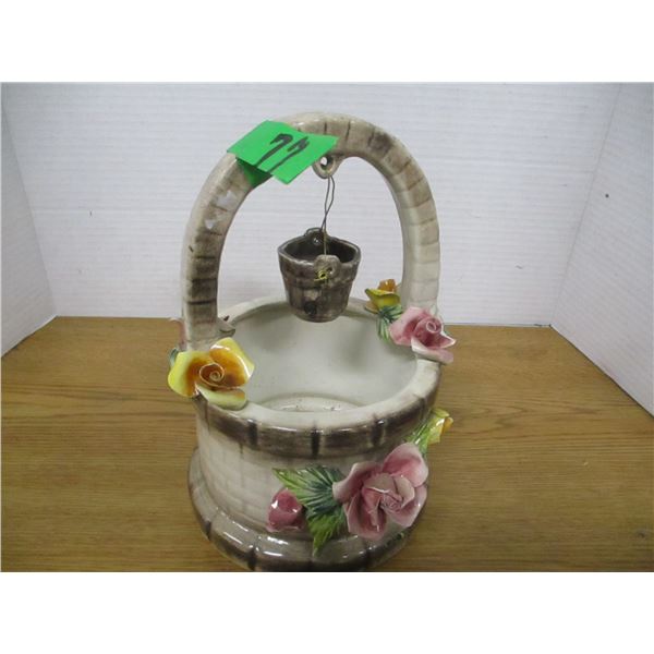 COLLECTABLE:  WISHING WELL (MADE IN ITALY)