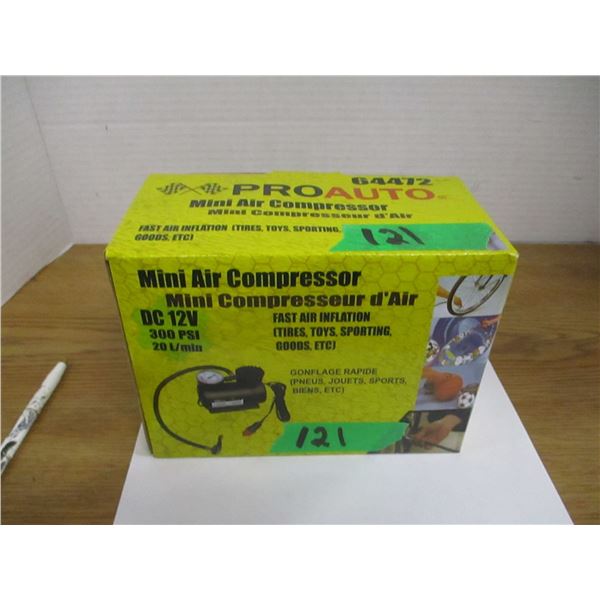 MINI 12 VOLT AIR COMPRESSOR