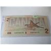 Image 2 : 1986 CRISP UNCIRCULATED BIRD SERIES LEGAL TENDER $2 BILL