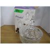 Image 1 : PINWHEEL CRYSTAL COVERED CANDY DISH