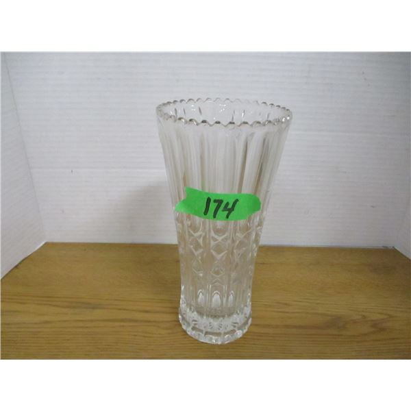 MOUNT ROYAL LEAD CRYSTAL VASE