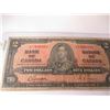 Image 1 : 1937 KING GEORGE VI LEGAL TENDER $2 BILL