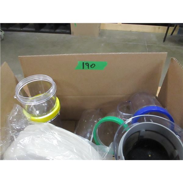 BOX C/W MAGIC BULLET CONTAINERS