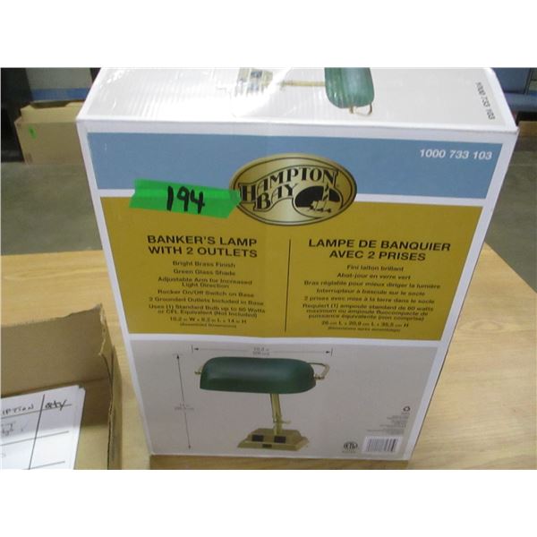 BANKERS LAMP