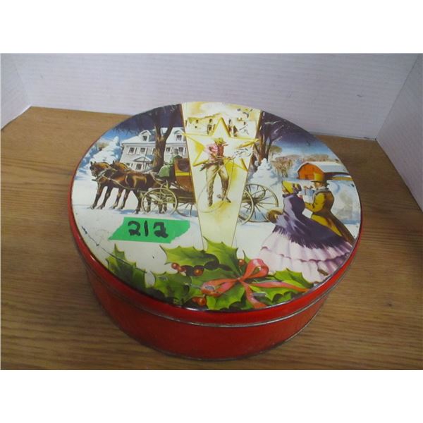 OLD FRUIT CAKE TIN
