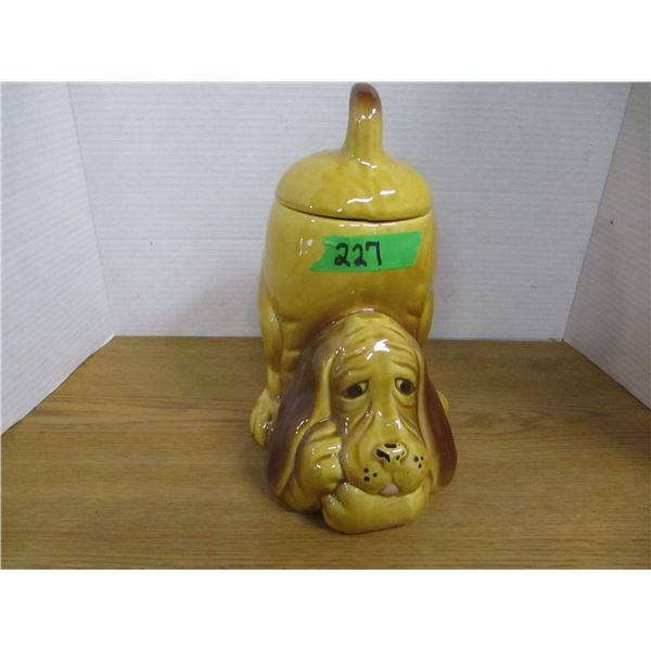 DOG COOKIE JAR