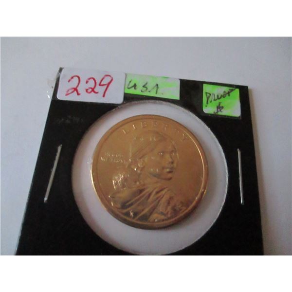USA PROOF SAGAGAWEA DOLLAR