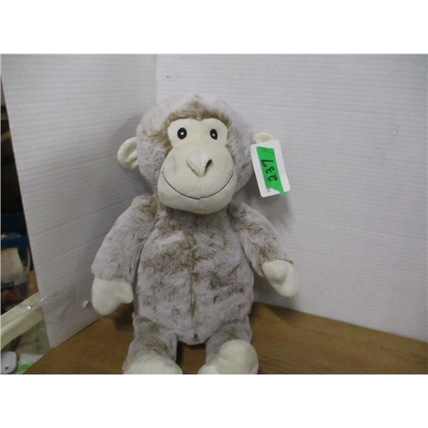 FREIGHT DAMAGE (AS IS):  STUFFED MONKEY TOY