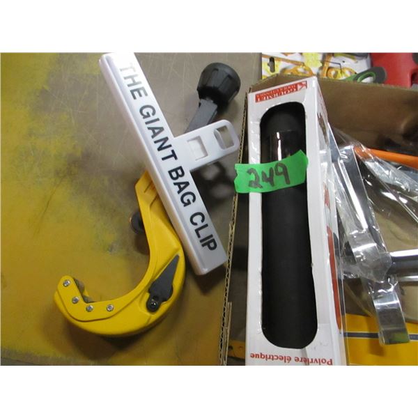 FREIGHT DAMAGE (AS IS):  FLAT C/W ASSORTED PRODUCTS