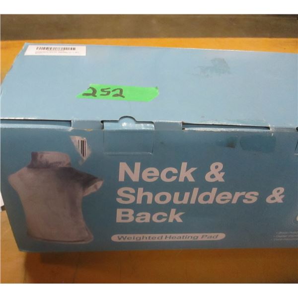 FREIGHT DAMAGE (AS IS):  HEATING PAD