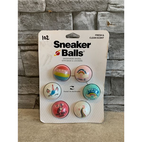 6 Pack of Sneaker Balls For Girls