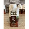 Image 2 : Simply Protein Plant + Protein Shake - 20G - Rich Chocolate