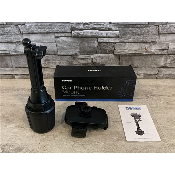 TOPGO Car Phone Holder Mount For Cuper Holder