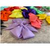Image 2 : 40 Pcs Colorful Boutique Ribbon Bow Hair Clips