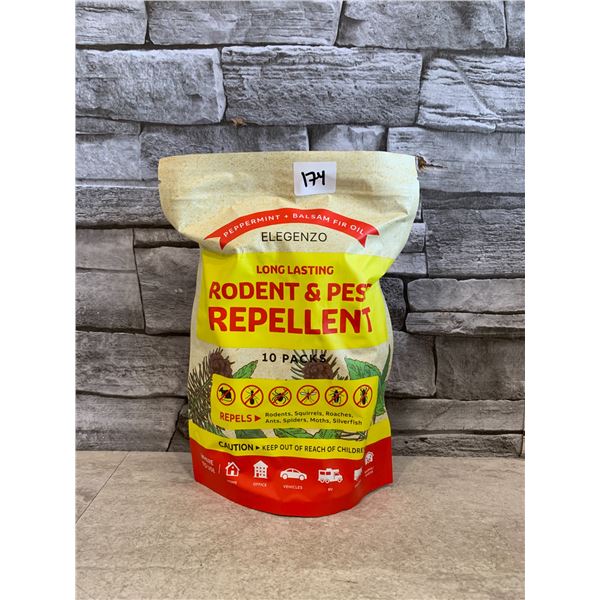 ELEGENZO Long Lasting Rodent & Pest Repellent - 10 Packs