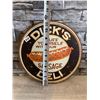 Image 2 : Metal Sign - Dick's Deli - Stuff Yourself With Our Sausage