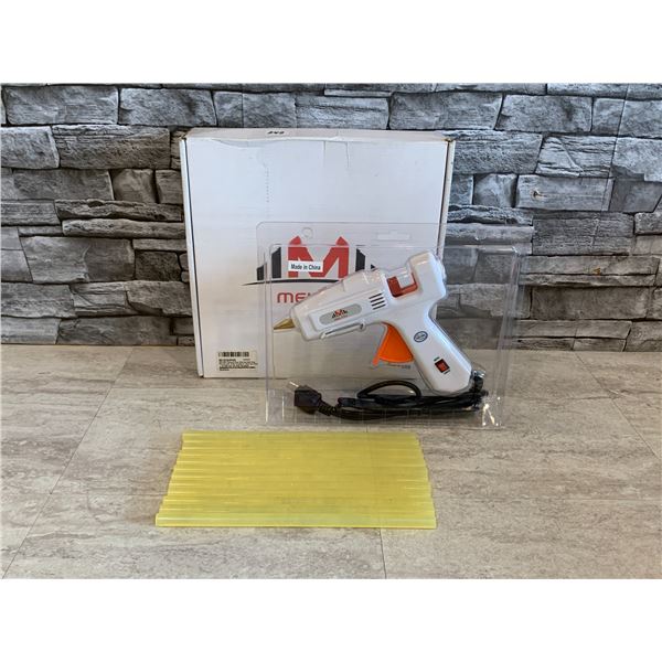 MELTOZ Premium Dual Watt Hot Melt Glue Gun Kit With 12 Glue Sticks