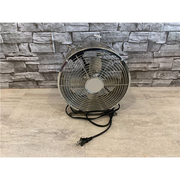 All Metal Vintage Aesthetic Fan - Works