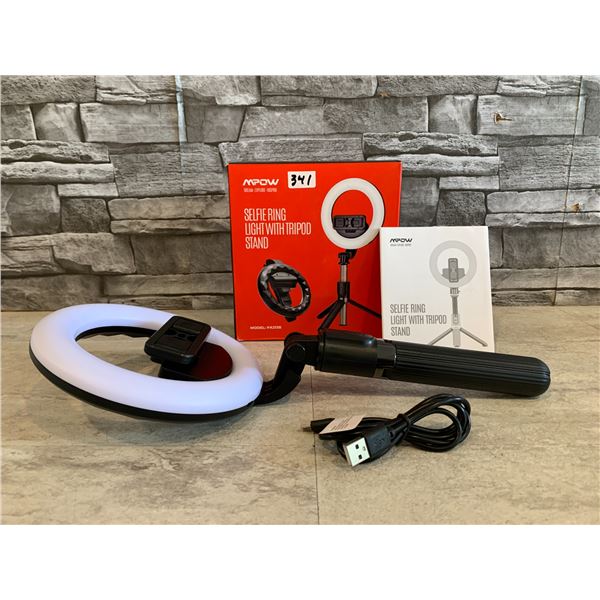 MPOW Selfie Ring Light With Tripod Stand - Model: PA213B