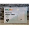 Image 1 : SUMZZZ Anti-Bacteria Tiatanium Double Sided Cutting Board