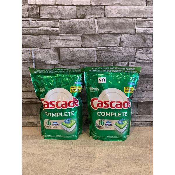 Lot of 2 Cascades Complete With Dawn Power 32 Actionpacs