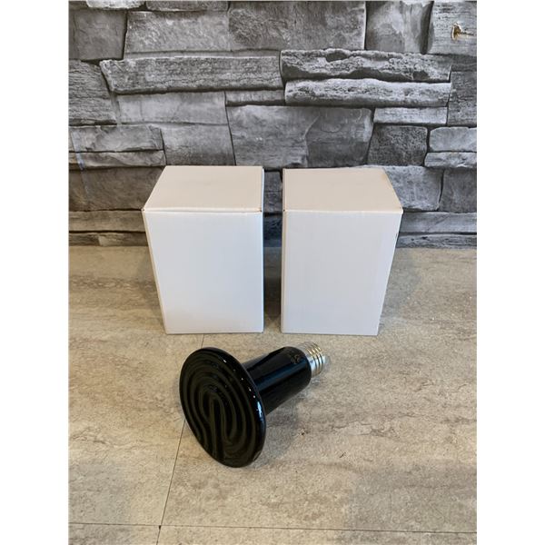 2 Packs of Reptile Heat Lamps