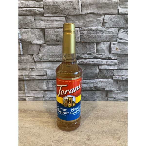 Bottle of Tarani Classic Hazelnut Flavoring Syrup 750 ML