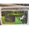 Image 2 : Outdoor Round Table Furniture Cover - 124x68 CM