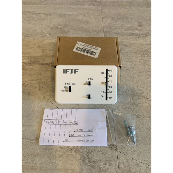RV Analog Thermostat 12V DC