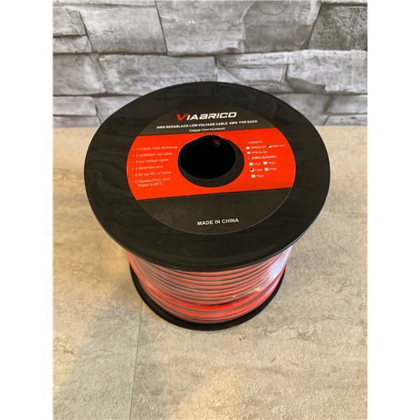 Viabrico AWG Red & Black Low Voltage Cable - 14GA