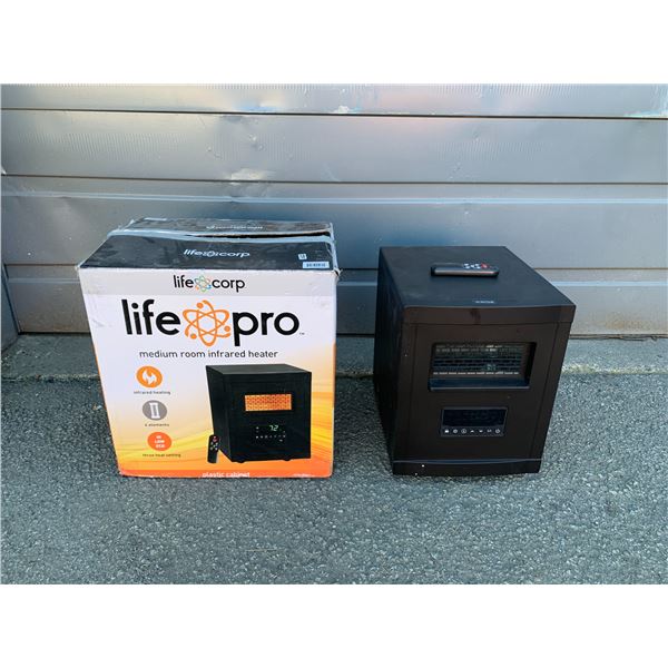 LifeCorp - Life Pro Medium Room Infared Heater - With Remote