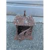 Image 2 : Vintage Cast Iron Lantern With Grape Pattern