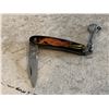 Image 3 : Vintage Minature Pocket Knife With Gold Bird