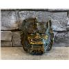 Image 1 : Vintage Solid Brass Japanese Foo Dog Hanger