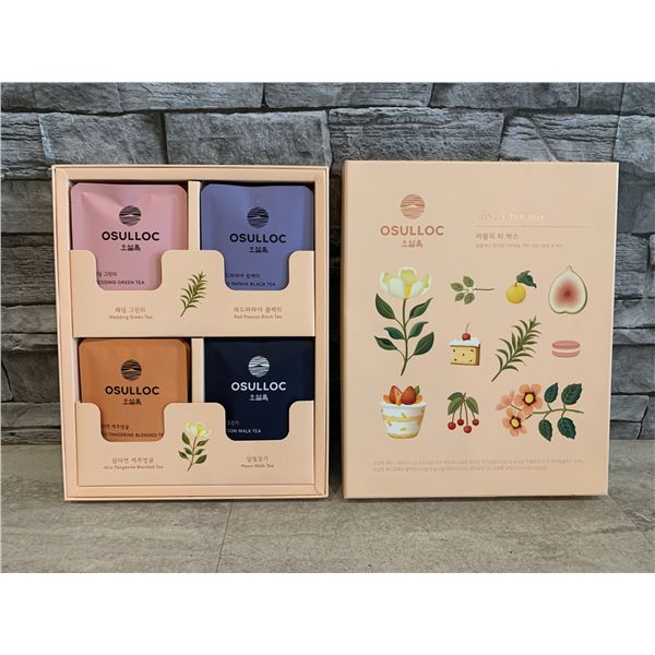 OSULLOC Lovely Tea Box - 4 Flavors - 12 Count