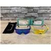 Image 1 : Lot of 2 Pit Viper XS Childs Polarized Sun Glasses One Blue One Yellow