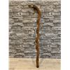 Image 1 : Handcrafter Wooden Walking Stick / Cane - Twisted Pattern
