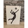 Image 1 : Displate Volleyball Player Girl Poster - Metal - Signed