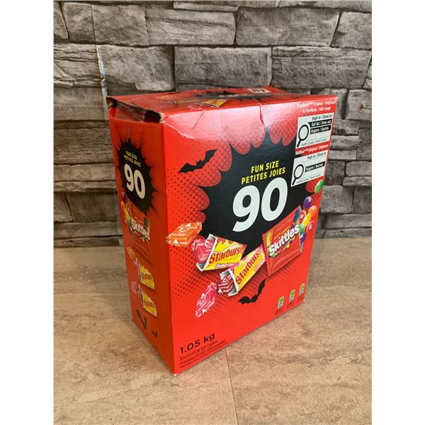90 Pcs 1.05KG Starburst & Skittles Packs
